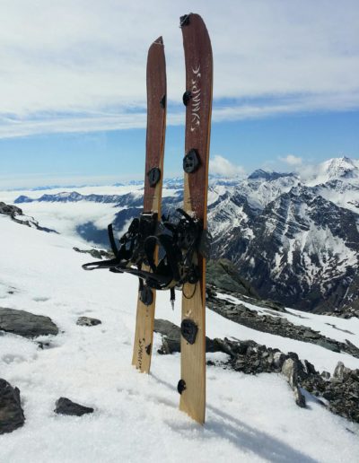 splitboard placage bois