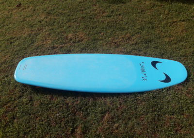 strapless surf board bleue 4