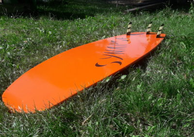 strapless kite surf orange 2