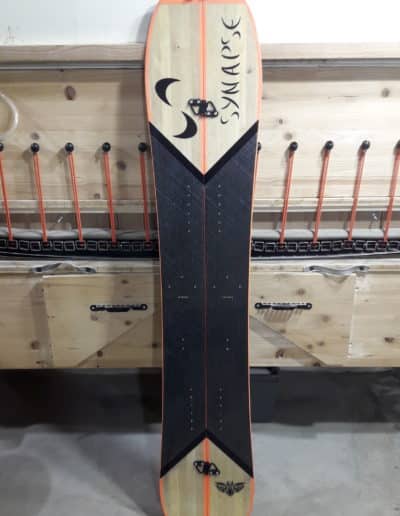 hybride orange splitboard