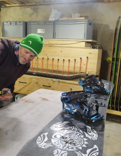 splitboard Ben reglages